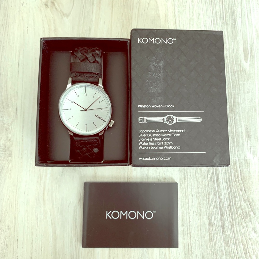 Komono Wristwatch. NWT.
